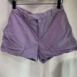 Ralph Lauren Lavender 100% Cotton Women's Shorts